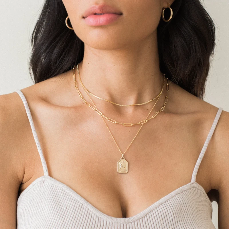 Chunky Paperclip Necklace 4