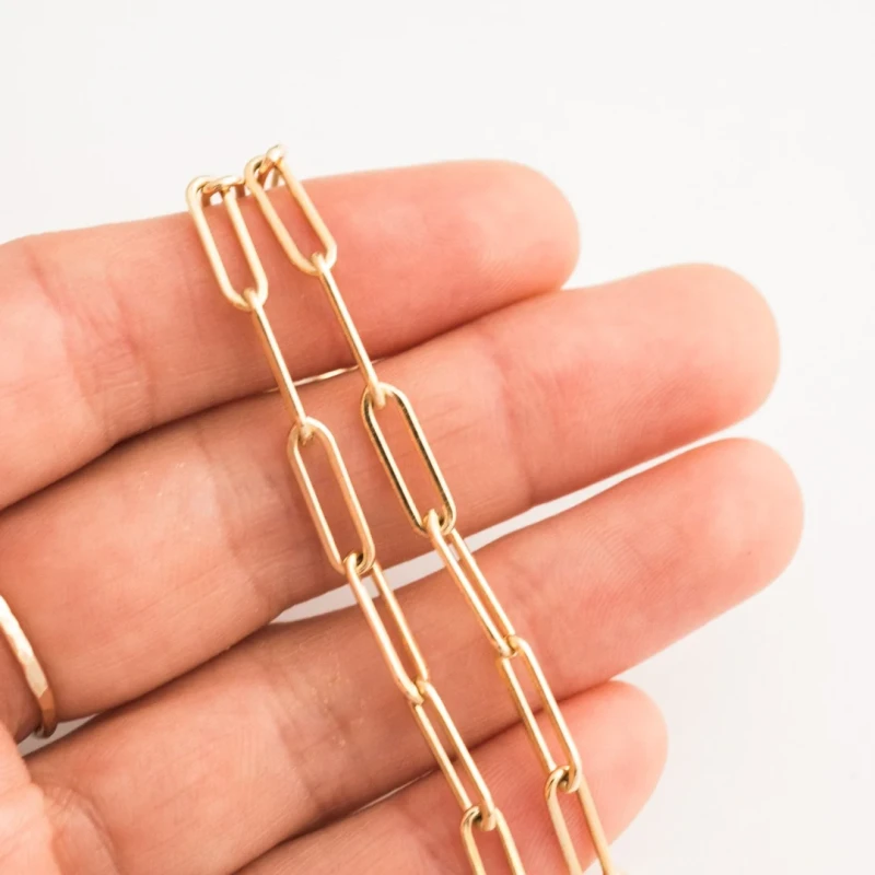 Chunky Paperclip Necklace 8