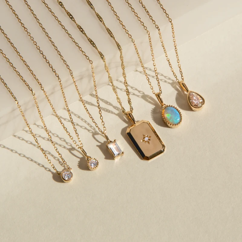 Oval Opal Necklace 7